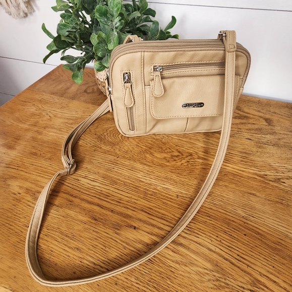 Multisac Zippy Triple Compartment Crossbody Bag - Picture 2 of 9